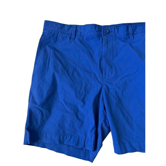 CROWN & IVY Men's Motion Flex Blue Casual Shorts Size 38 - Picture 3 of 8